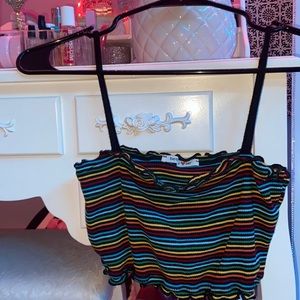 crop top tank very flattering